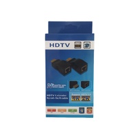 HDTV 30M Extender 1080P HD Transmetteur vidéo adapté aux ordinateurs, téléviseurs, projecteurs