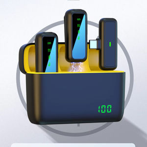 Microphone cravate sans fil SX6 Type C Enregistrement HD sur ordinateur Enregistrement en direct Vidéo tournage Interviews Enregistrements de podcasts - Product Image 4