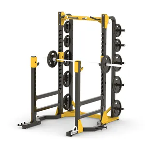 Hoogwaardige Professionele Commerciële Fitnessapparatuur Multifunctioneel Squat Rack Multi Rack Cross Fit Machine Body Building S087