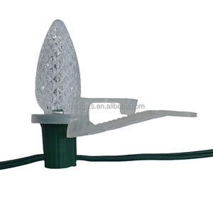 Clip circolari C7 Tuff di alta qualità, tutto <span class=keywords><strong>in</strong></span> uno, <span class=keywords><strong>per</strong></span> bobine di luci natalizie con attacco C7 - Product Image 2