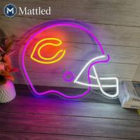 Luz LED de Neón para Juegos con Controlador |   Luz de neón RGB para decoración de habitaciones de gamers de Esports |   Arte Mural con Sincronización Musical para Transmisiones en Twitch