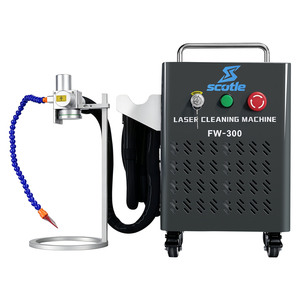 300W JPT Pulse <b>Laser</b> <b>Cleaning</b> <b>Machine</b> Metal Wood Plastic Stone Precision Cleaner - Product Image 1