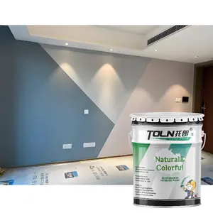 Premium Eco-Friendly Water-Based Interior Wall Paint Vibrant Colors Odorless Easy To Clean Long-Lasting Protection