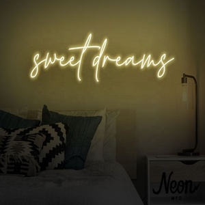 Letrero <span class=keywords><strong>de</strong></span> neón personalizado luz dulce sueño letrero <span class=keywords><strong>de</strong></span> neón palabras personalizadas Luz <span class=keywords><strong>de</strong></span> letrero <span class=keywords><strong>de</strong></span> neón para la decoración del hogar - Product Image 4
