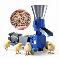 Mini Granulateur Portable pour Aliments Animaux (Volaille et Bétail) 150kg/h – Machine Électrique Domestique de Traitement des Aliments