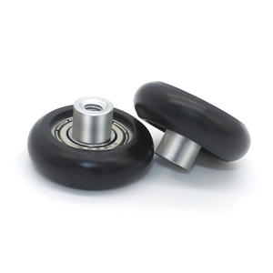 ลูกกลิ้งประตูตู้เสื้อผ้าแบบมีร่องเกลียว M4 จากโรงงานโดยตรง พร้อมลูกกลิ้งเคลือบ POM และโอริงยาง - Product Image 4