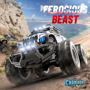 Camions RC tout-terrain 2,4 GHz pour escalade sur rochers, voitures jouets tout-terrain, échelle 1/14, véhicules monstres résistants aux chocs avec éclairage - Product Image 2
