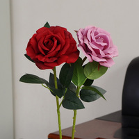 AF10004 Fleurs Décoratives De Mariage Fleur Artificielle Rose Bouquet Fournitures De Mariage Fleurs Artificielles Décor