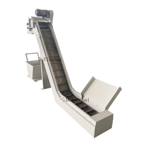 Nastro Trasportatore a Piastre in Acciaio Inossidabile per Trucioli, ad Alta Capacità di Carico, per Centri di Lavorazione - Product Image 3