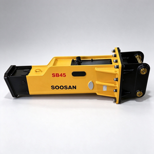 Martillo hidráulico tipo caja SOOSAN SB45 para excavadora mini de 7-15T, accesorio para retroexcavadora - Product Image 1