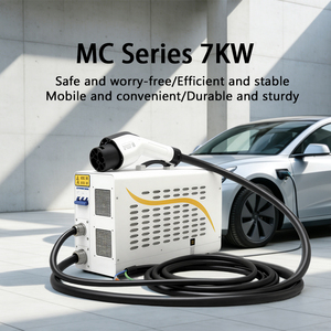Cargador Portátil para Vehículos Eléctricos de 7kW CCS2 CCS1 CHAdeMO para Uso Doméstico, Cargador Rápido Móvil para Model Y - Product Image 1