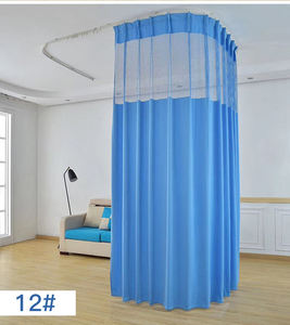 Rideaux médicaux antibactériens en polyester 100% de haute qualité, écologiques, pour espaces privés d'hôpital - Product Image 4
