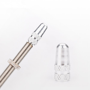 Capuchon <span class=keywords><strong>de</strong></span> <span class=keywords><strong>Valve</strong></span> <span class=keywords><strong>Presta</strong></span> en alliage d'aluminium multicolore, anti-poussière, bouchon <span class=keywords><strong>de</strong></span> <span class=keywords><strong>Valve</strong></span> <span class=keywords><strong>de</strong></span> pneu <span class=keywords><strong>de</strong></span> vélo, 5 pièces, Style français - Product Image 2