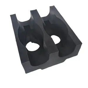 Customized PU Foamed Polyurethane Box Lining One-piece Molded PU Foam Inner Bracket