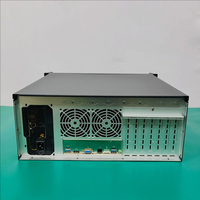 Custom 4U Aluminum Front Panel Short 350mm Deep High-End ATX Motherboard Horizontal Industrial Computer Computer Cases Towers