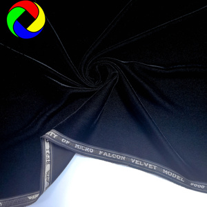 Velluto Micro Falcon Modello 9000 di Alta Qualità in Cina, 100% Poliestere, 44 Pollici, Velluto Coreano 9000 con Bordo Eagle per Abbigliamento - Product Image 1