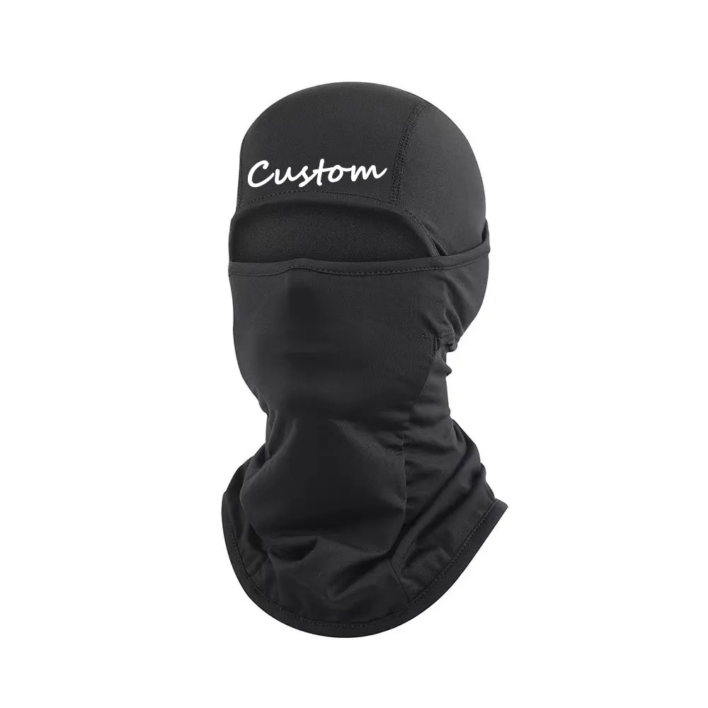 Custom Winter Ski Mask Balaclava Windproof Thermal Fleece Balaclava Hood One Hole Face Mask