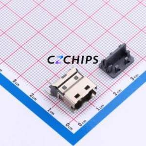 HBH2-38AT-1-UHR Hard Drive Connector (SAS/SATA/M.2) SMD,P=0.6mm Connector slimSAS Female 38P Vertical Mount - Product Image 1