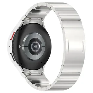 Correa de Titanio de Ajuste Rápido para Samsung <span class=keywords><strong>Galaxy</strong></span> <span class=keywords><strong>Watch</strong></span> 7 6 <span class=keywords><strong>5</strong></span> 40mm 44mm, Correa de Lujo sin Espacios, Clásica 43 47mm 42 46mm 5Pro 45mm - Product Image 3