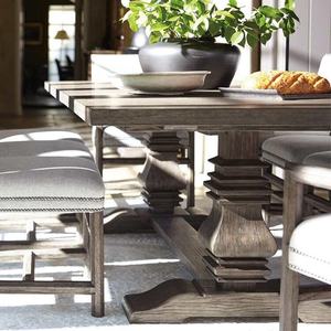 <span class=keywords><strong>Haute</strong></span> qualité 8-10-12 places grand rectangle en bois <span class=keywords><strong>massif</strong></span> de <span class=keywords><strong>chêne</strong></span> vintage conceptions de <span class=keywords><strong>table</strong></span> à manger - Product Image 3