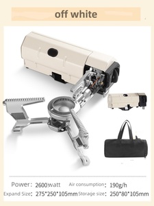 Réchaud à <span class=keywords><strong>cassette</strong></span> extérieur portable réchaud magnétique pliant réchaud de camping en plein air ustensiles de cuisine gaz marmite cafetière - Product Image 4