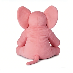 Peluche de elefante rosa personalizado, Peluche de elefante, Peluche de elefante bebé, Peluche de animal de safari, Juguete de elefante rosa - Product Image 4