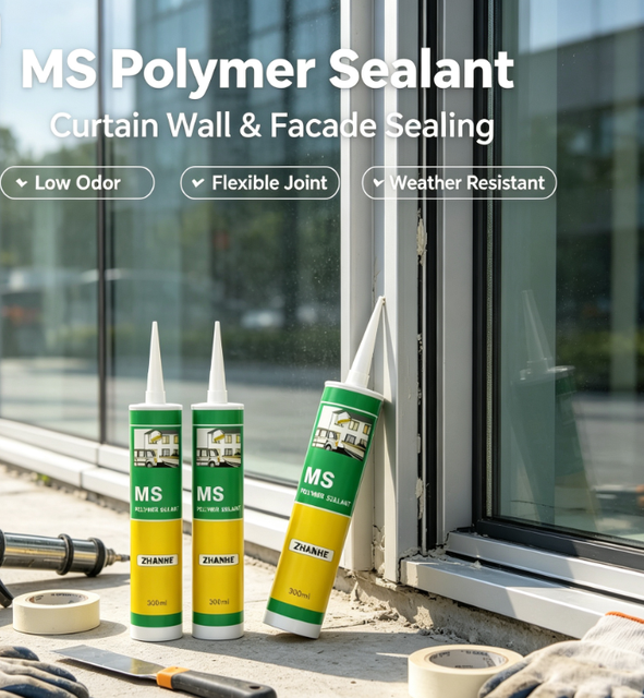 Factory Direct MS Polymer Sealant Weatherproof Flexible Gap Filler for Door Window Frame Construction Joint Sealing