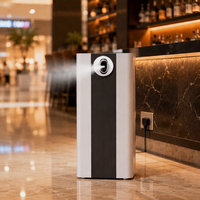 Diffuseur d'arômes industriel robuste en métal pour CVC, 7000-9000m³, avec pompe en aluminium 1500ml, machine à parfum d'ambiance