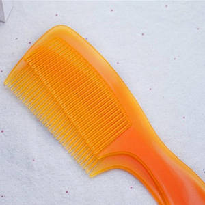 Grand peigne en corne de bœuf, épais et incassable, pour les vendeurs de rue, peigne à cheveux, peigne promotionnel, vendu à un ou deux yuans. - Product Image 2