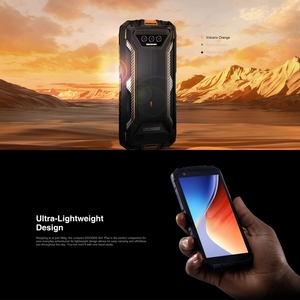 Prix bas, <span class=keywords><strong>DOOGEE</strong></span> <span class=keywords><strong>S41</strong></span> Plus 5,5 pouces, 4 Go + 128 Go, empreinte digitale latérale, Android 13, Spreadtrum T606 Octa Core 1,6 GHz, Réseau : 4G, OTG - Product Image 2