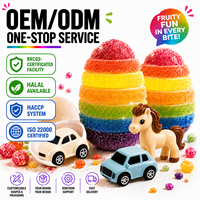 Nouvel œuf de bonbons surprise 2026 avec jouets, bonbons mous à déchirer et à mordre, Halal, approvisionnement direct du fabricant, vente en gros OEM/ODM TK