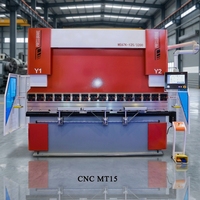 Presse plieuse CNC synchronisée WE67K-130/3000 directe usine pour tôles et barres en acier inoxydable avec pompe à moteur