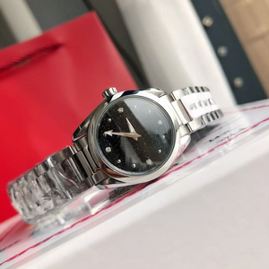 Montre mécanique minimaliste en acier inoxydable de haute qualité, style original, pour femmes, style professionnel tendance, Omegaes - Product Image 3