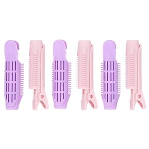 กิ๊บหนีบ<span class=keywords><strong>ผม</strong></span>พลาสติกแบบม้วน 6 ชิ้น รุ่น ELEGANT สีพื้น ช่วยเพิ่มวอลลุ่ม <span class=keywords><strong>ยก</strong></span><span class=keywords><strong>โคน</strong></span><span class=keywords><strong>ผม</strong></span> ทนความร้อน สำหรับผู้หญิง ดูแลและจัดแต่งทรงผม - Product Image 3