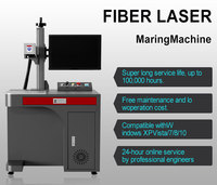 Machine de Marquage Laser Fibre 20W 50W 100W, Imprimante pour Étiquettes, Créateur de Colliers à Projection Photo Personnalisée