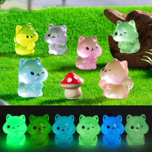 Mini <span class=keywords><strong>Animales</strong></span> <span class=keywords><strong>de</strong></span> Resina Luminosos, Figuras <span class=keywords><strong>de</strong></span> Ardillas <span class=keywords><strong>de</strong></span> Resina en Miniatura, Manualidades para Casa <span class=keywords><strong>de</strong></span> Muñecas, Micro Jardín <span class=keywords><strong>de</strong></span> Hadas, Macetas - Product Image 1