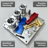 Pièces d'usinage CNC Pièces d'usinage CNC de précision en acier inoxydable en aluminium métal Drone Robot Pièces d'usinage CNC