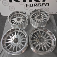 Ruedas Forjadas Cóncavas de China Forged Wheels Co. 24x14 26x14 28x16 30x16 8x165.1 8x170 8x180 Pulidas para Camionetas RAM 2500 RAM 3500