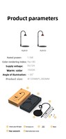 Lampada LED IP65 in Lega di Alluminio per Crescita Piante, con Telecomando, per Terrari - Vendita Diretta dalla Fabbrica, Modello Cappuccetto Rosso