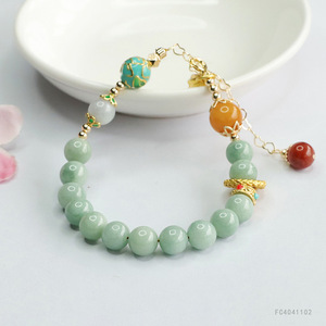 Pulseira de Jadeite Ximang Shinzue 2026, Jade Colorido, Nova, Atacado Direto da Fábrica Chinesa S4041102 - Product Image 6