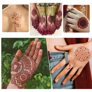Henna Stencils, Temporary Henna <strong>Tattoo</strong> Stencils, Henna <strong>Tattoo</strong> Set for Women Girls Teens Face Paint Body Art - Product Image 5