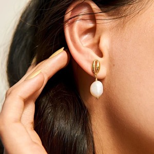 Conjunto de Joyería de Moda con Elementos de Concha, Aleación de Zinc, Accesorios para Mujer para Fiestas - Product Image 3