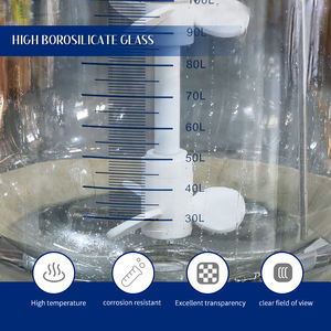 Destill ierglas für ätherische Öle 200L Destill ierer Vakuum destillation sglas reaktor für ätherische Öle - Product Image 3