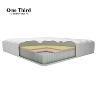 Matelas à mémoire de forme en latex naturel confortables Tatami de luxe par compression