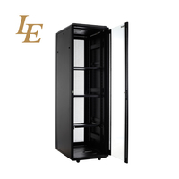 Armoire de serveur réseau 26U 600*600 19 pouces avec porte vitrée murale, armoire de serveur 600*600 12U en stock