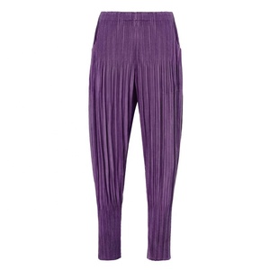 <span class=keywords><strong>Pantalon</strong></span> <span class=keywords><strong>plissé</strong></span> Miyake décontracté, effet drapé, nouveau style, <span class=keywords><strong>pantalon</strong></span> décontracté simple et respirant pour <span class=keywords><strong>femme</strong></span>, <span class=keywords><strong>grande</strong></span> <span class=keywords><strong>taille</strong></span>, <span class=keywords><strong>pantalon</strong></span> Harlem - Product Image 5