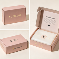 Boîte d'emballage en papier ondulé de luxe personnalisée avec logo OEM, boîte cadeau, boîte d'expédition, boîte de colisage pour cosmétiques