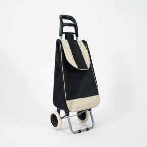 Large Foldable Hand Trolley <b>Cart</b> for Daily Grocery Shopping for Family Use with Comfortable Seat for Old People Vegetables Food - Product Image 3