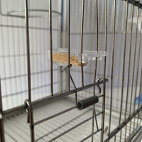 Mini mangeoire suspendue pour oiseaux, petit bol à nourriture pour perruches, pinsons et petits oiseaux