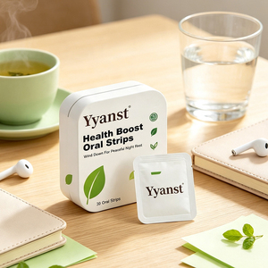 ยาแก้ไอแบบแผ่นบางละลายได้ในช่องปาก บรรจุกล่องโลหะ พกพาสะดวก 30 ชิ้น - Product Image 3